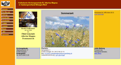 Desktop Screenshot of frauenaurach-katholisch.de